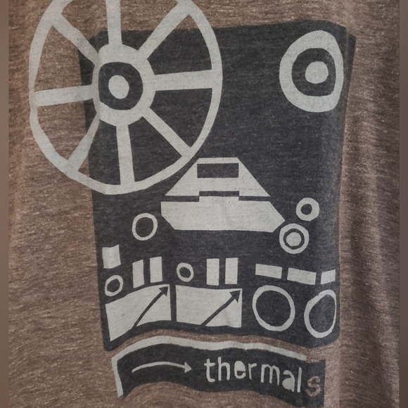 Vintage Indie Band Tee The Thermals Size Womens M - Picture 2 of 6